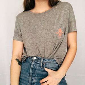 Ultra Soft & Cozy Lightweight T Shirt Embroidered